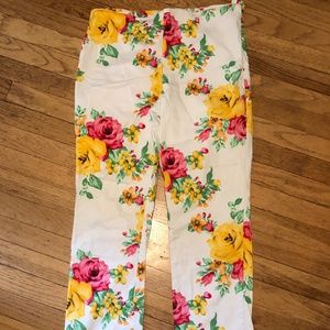 Charter Club Floral Crop Pants